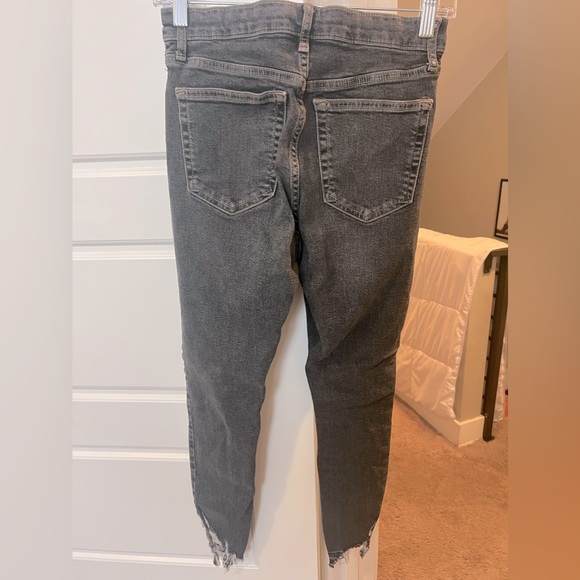 Topshop Jamie Skinny Jeans - Washed Black - Picture 2 of 3